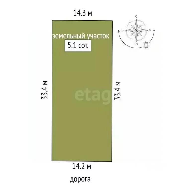 Участок в Ростовская область, Аксайский район, Щепкинское с/пос, ... - Фото 1