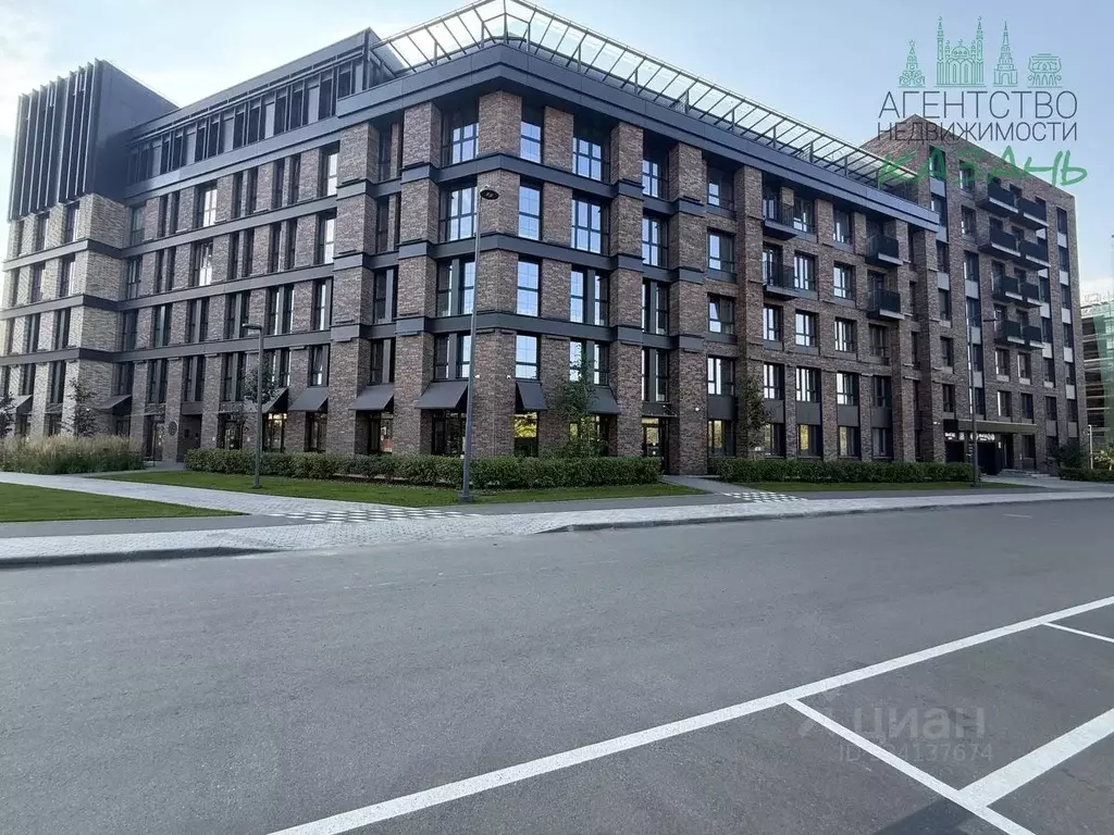 2-к кв. Татарстан, Казань Адмиралтейская ул., 2 (63.04 м) - Фото 1