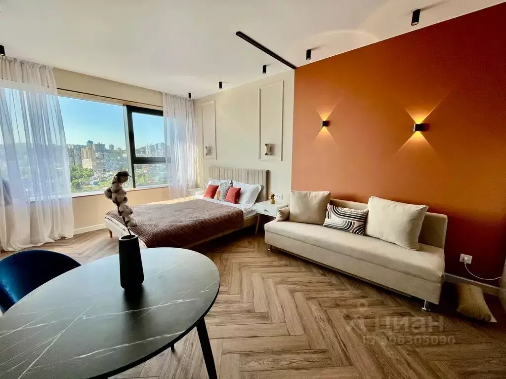 Студия Приморский край, Владивосток Стрелковая ул., 18к2 (26.0 м) - Фото 1