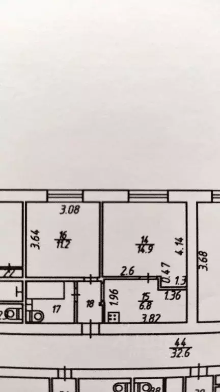 2-к кв. Калужская область, Калуга Комсомольская ул., 5 (39.5 м) - Фото 2