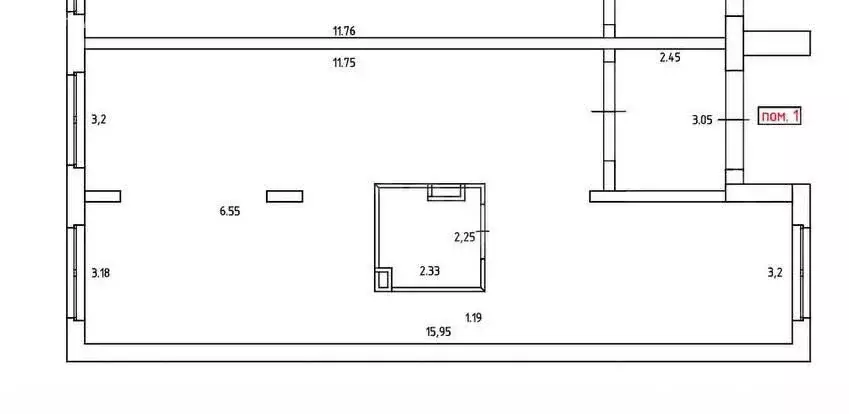 Помещение свободного назначения (96.2 м) - Фото 2