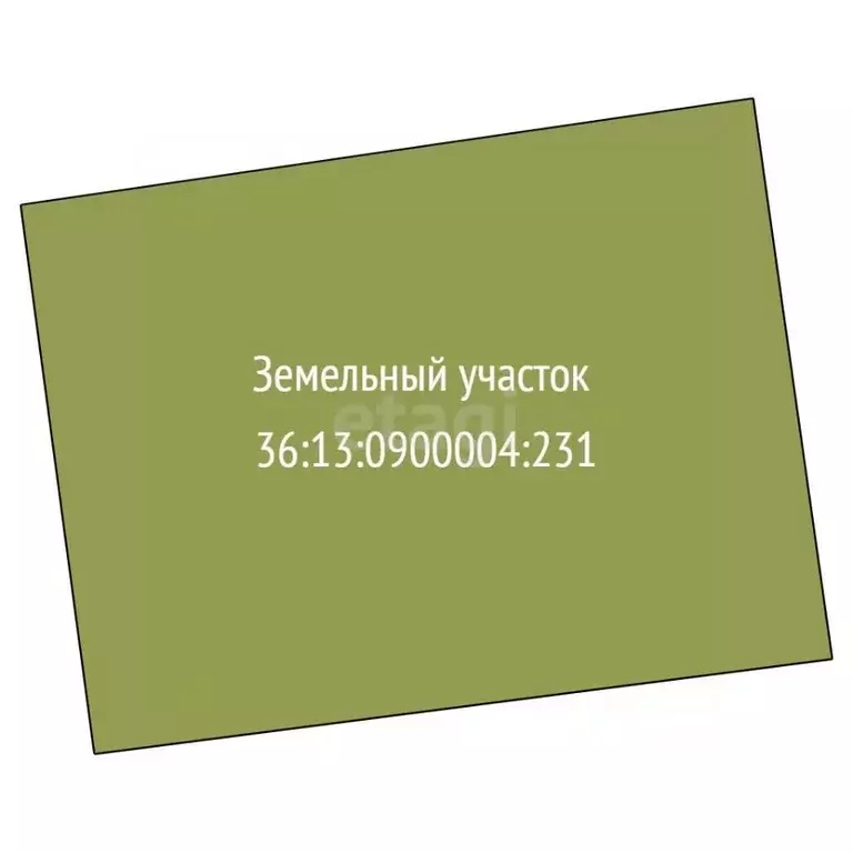 Участок в Воронежская область, Каширский район, Каменно-Верховское ... - Фото 1