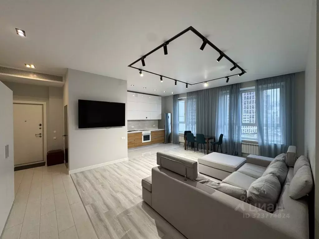 2-к кв. Москва Шелепихинская наб., 34к1 (64.6 м) - Фото 1