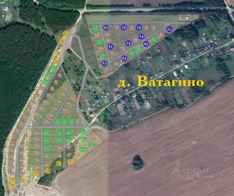 Участок в Нижегородская область, Балахнинский муниципальный округ, д. ... - Фото 1