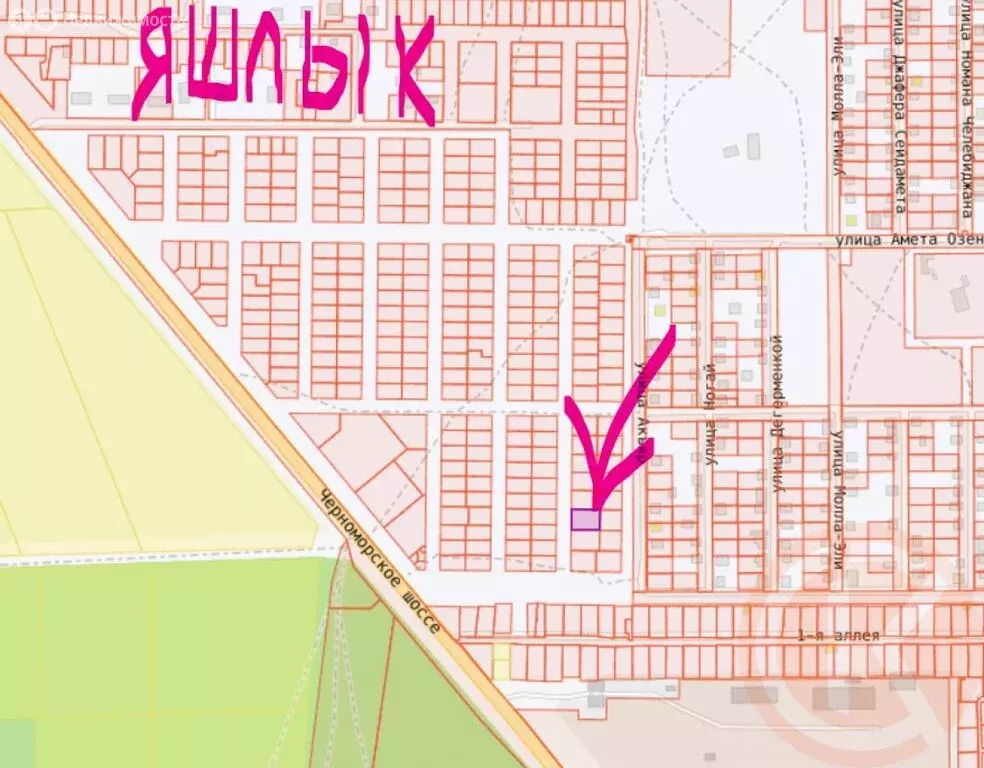 Участок в Евпатория, микрорайон Исмаил-Бей, улица Акъяр, 4 (8.3 м) - Фото 1