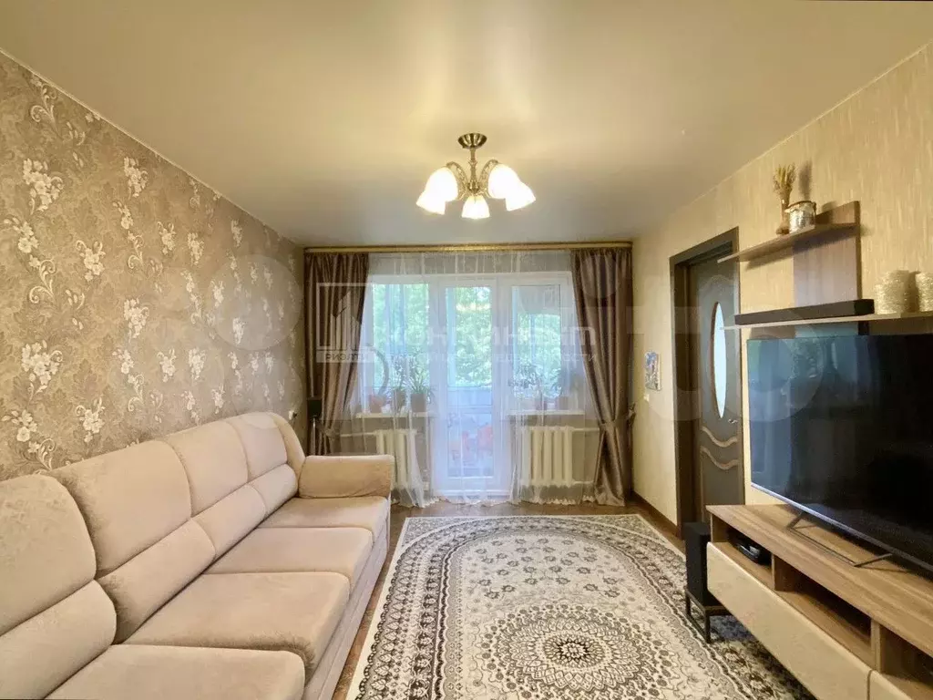 3-к. квартира, 54 м, 5/5 эт. - Фото 1