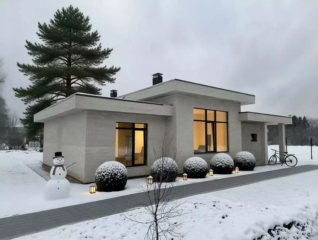 Коттедж в Ленинградская область, Всеволожский район, Дубровское ... - Фото 1