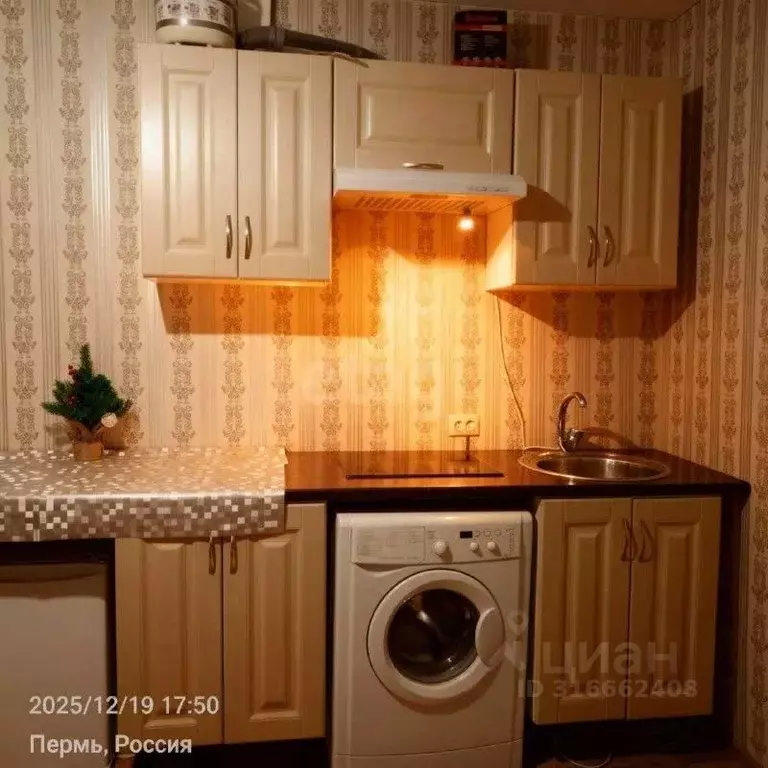 Студия Пермский край, Пермь Таборская ул., 20 (13.0 м) - Фото 1