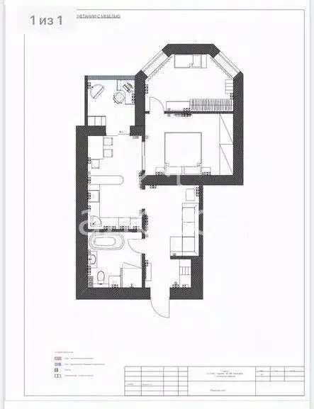 1-к кв. Самарская область, Самара Ново-Садовая ул., 140 (69.9 м) - Фото 1