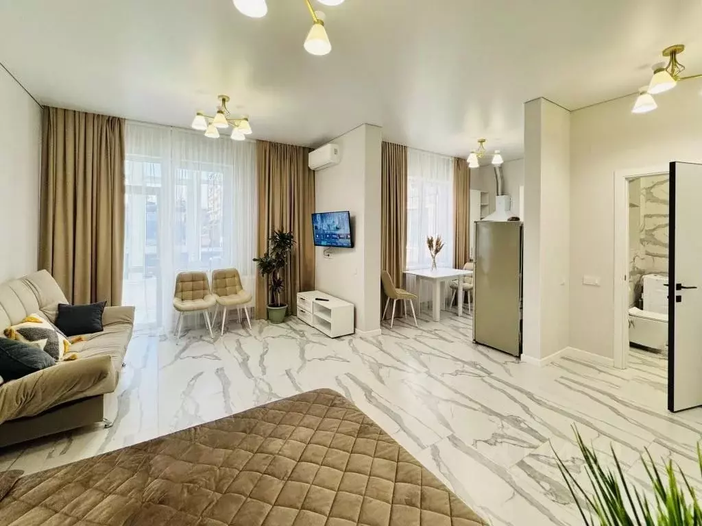 1-к кв. Ставропольский край, Ессентуки ул. Луначарского, 11 (45.0 м) - Фото 2