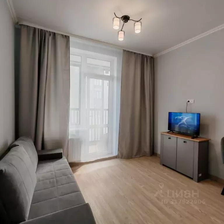 Студия Санкт-Петербург аллея Арцеуловская, 9 (20.0 м) - Фото 1