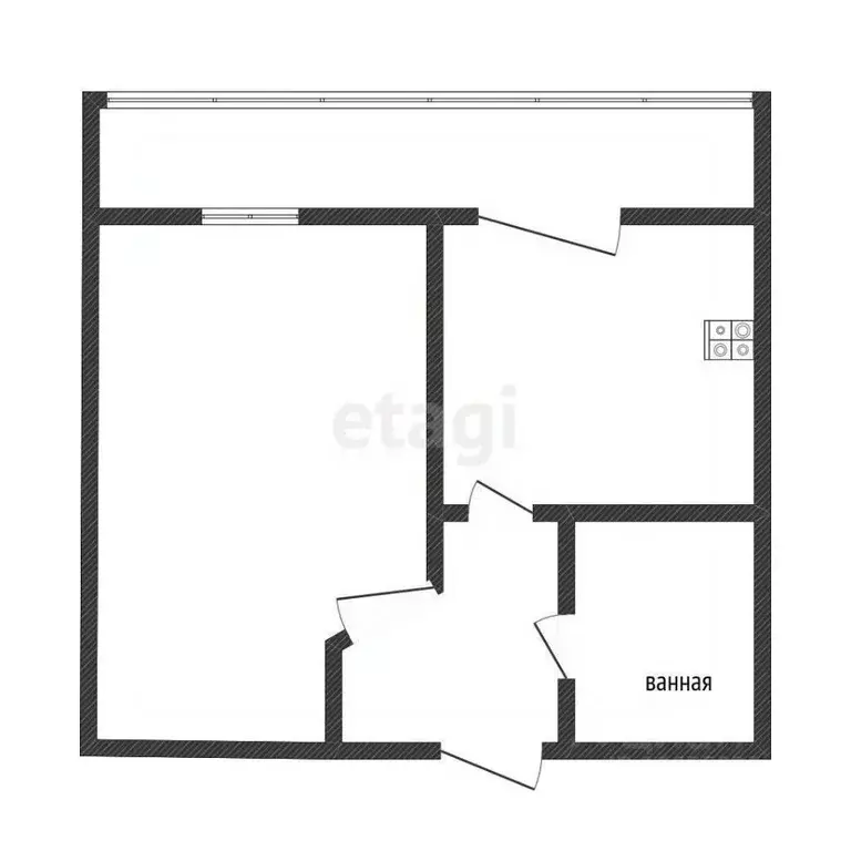 1-к кв. Костромская область, Кострома Паново мкр, 27 (40.0 м) - Фото 1