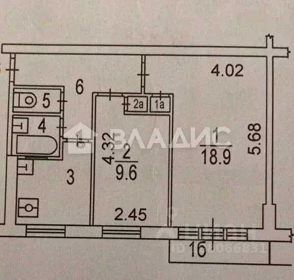 2-к кв. Москва ул. Металлургов, 26К3 (44.6 м) - Фото 1