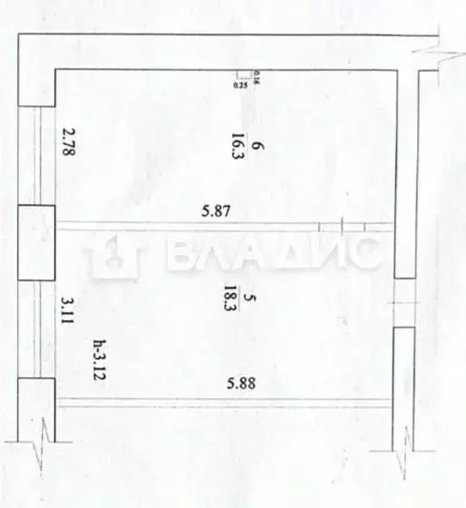Офис в Башкортостан, Уфа Владивостокская ул., 3А (35 м) - Фото 1