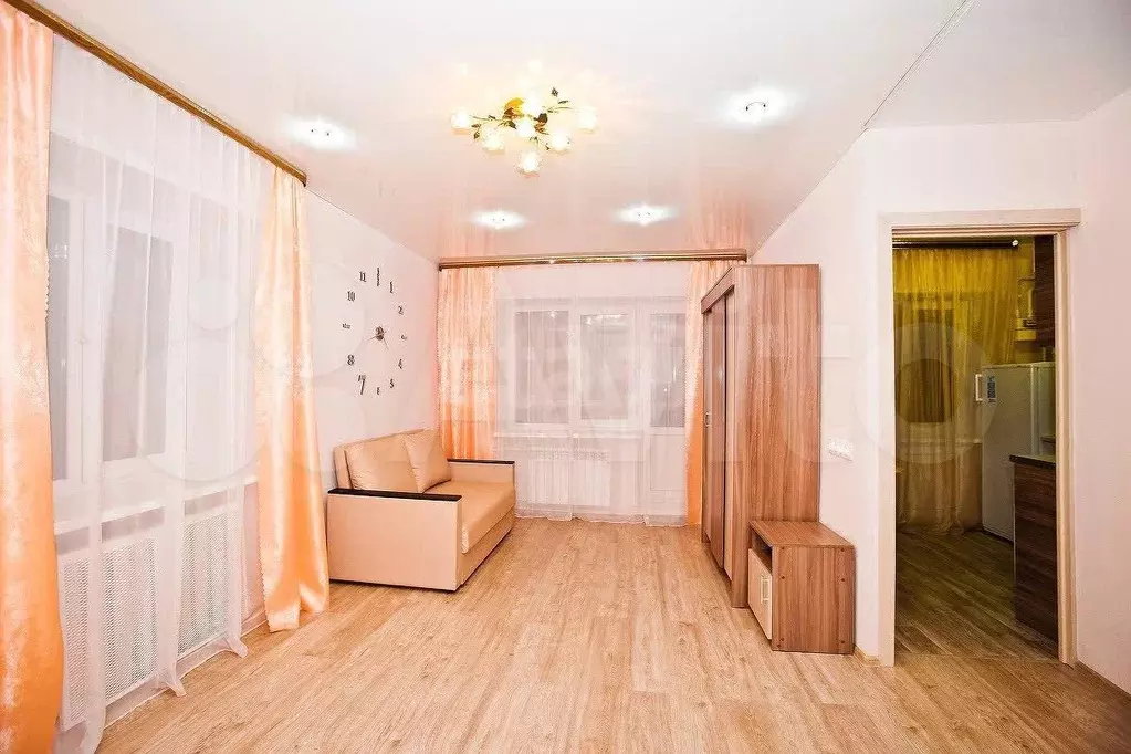 1-к. квартира, 31,4 м, 4/4 эт. - Фото 1