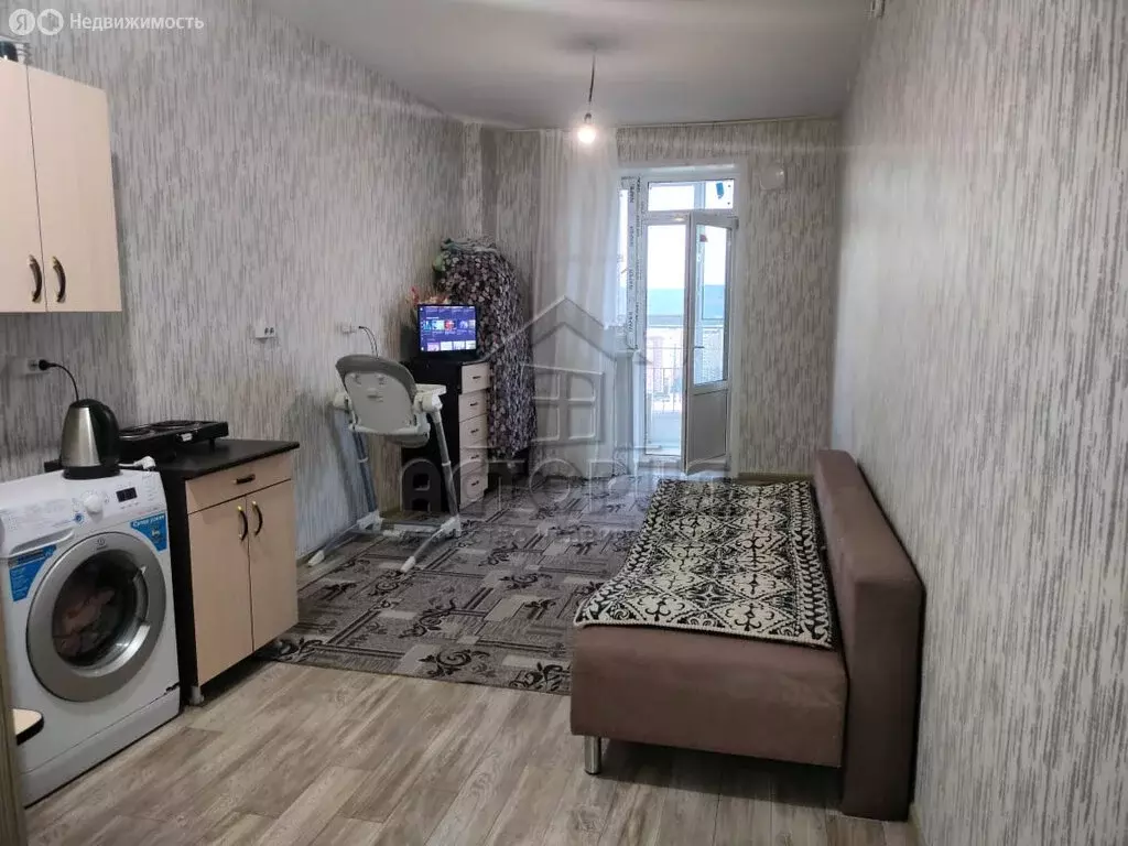 Квартира-студия: Красноярск, Караульная улица, 39 (31.5 м) - Фото 1