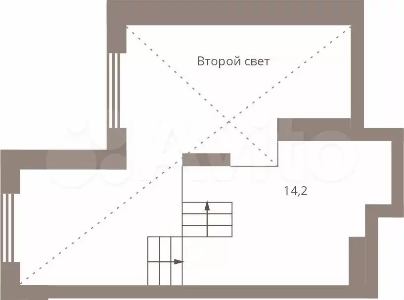 2-к. квартира, 76,5 м, 4/5 эт. - Фото 1