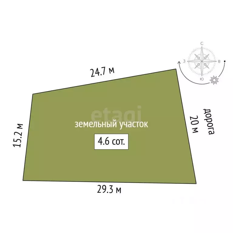 Участок в Ростовская область, Мясниковский район, Краснокрымское ... - Фото 2