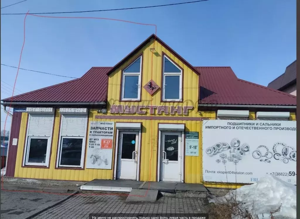 Торговая площадь в Алтай, Горно-Алтайск Бийский пер., 21 (126 м) - Фото 1