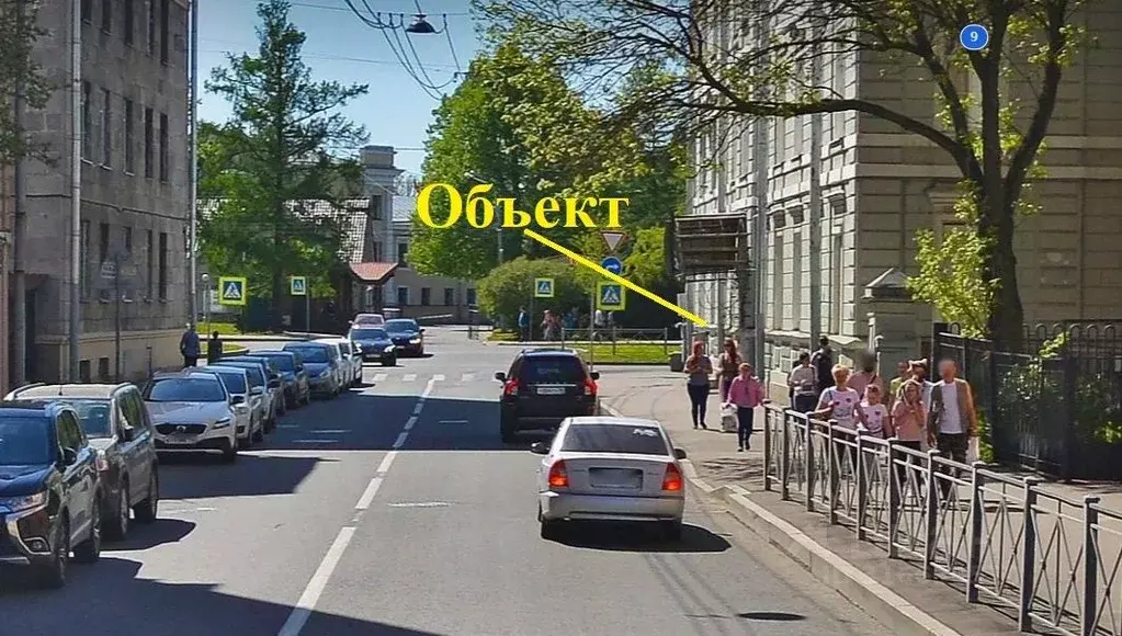 Торговая площадь в Санкт-Петербург Наличная ул., 9 (109 м) - Фото 1
