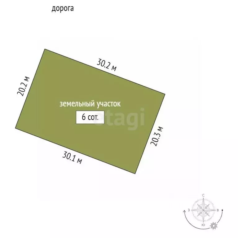 Участок в Крым, Ленинский район, Семисотское с/пос, с. Каменское ул. ... - Фото 2