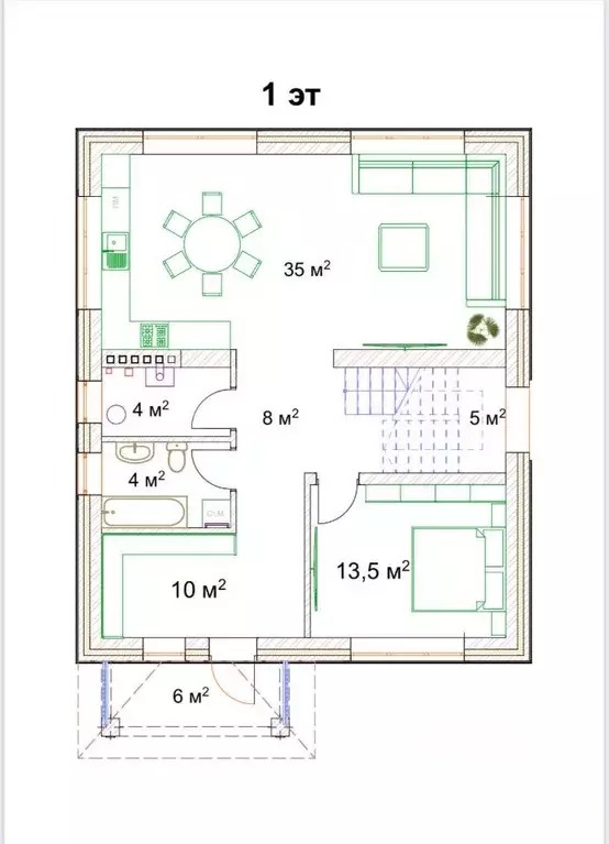 Дом в Нижегородская область, Нижний Новгород д. Анкудиновка, ул. ... - Фото 2