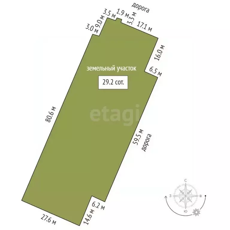 Участок в Костромская область, Кострома Вокзальная ул. (29.2 сот.) - Фото 2