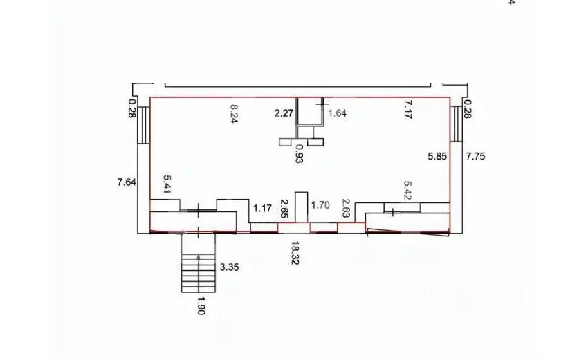 Торговая площадь в Москва Свободный просп., 22 (119 м) - Фото 2