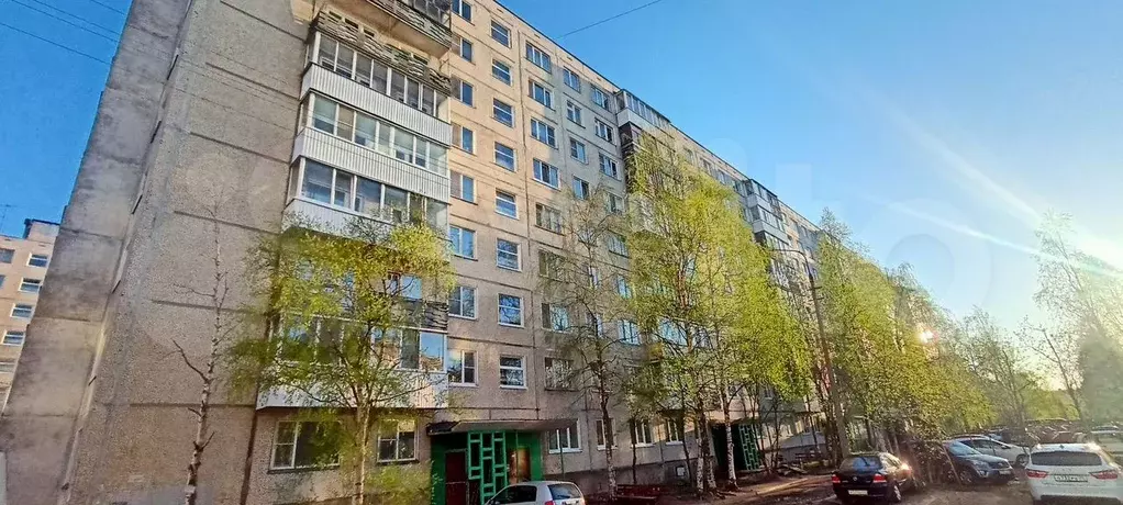 1-к. квартира, 30,8 м, 8/9 эт. - Фото 0