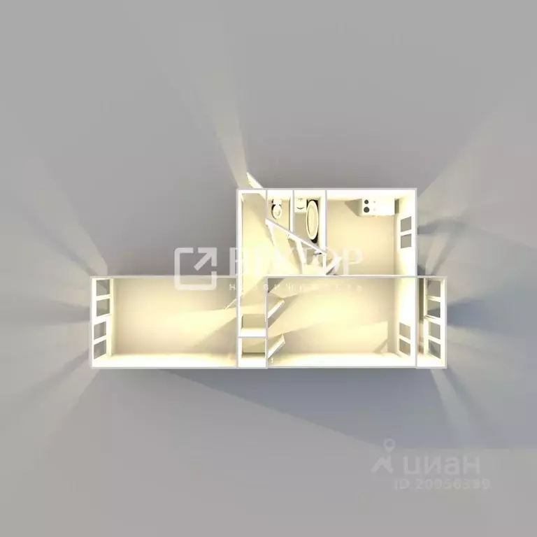 2-к кв. Ярославская область, Ярославль ул. 8 Марта, 9 (48.2 м) - Фото 2