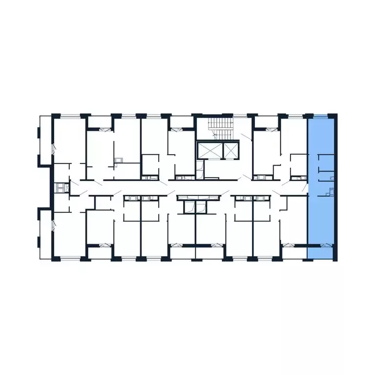 1-комнатная квартира: Новоселье, Центральная улица, 30к2 (37 м) - Фото 1