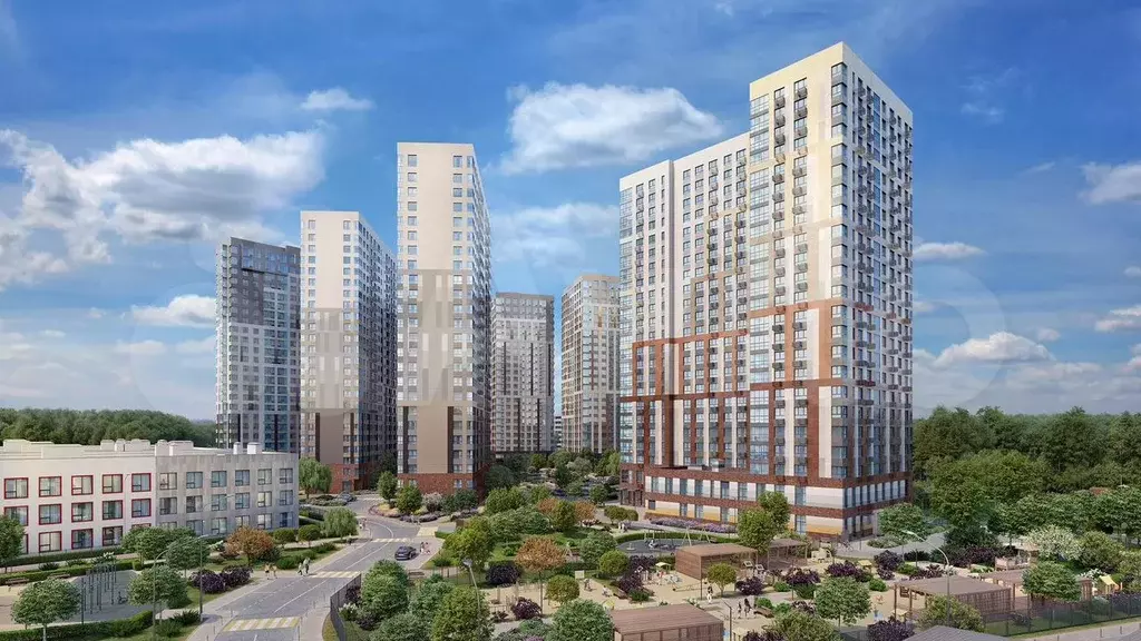 Квартира-студия, 27,6 м, 23/25 эт. - Фото 1