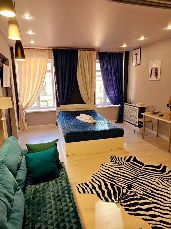 Студия Санкт-Петербург Тележная ул., 3 (45.0 м) - Фото 0