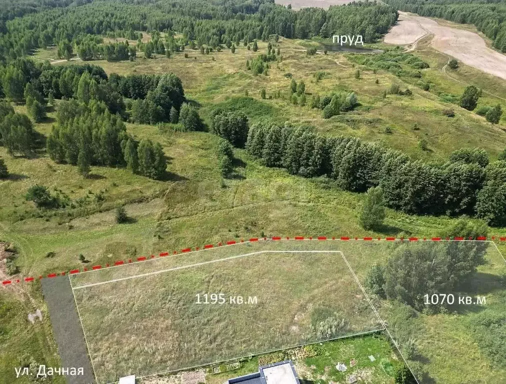 Участок в Татарстан, Пестречинский район, Богородское с/пос, д. Камыш ... - Фото 1