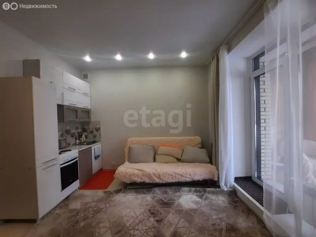 Квартира-студия: Новосибирская область, рабочий посёлок Кольцово, 3 ... - Фото 1