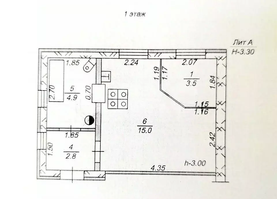 Дом в Краснодарский край, Кореновск ул. Куйбышева, 4А (42 м) - Фото 2