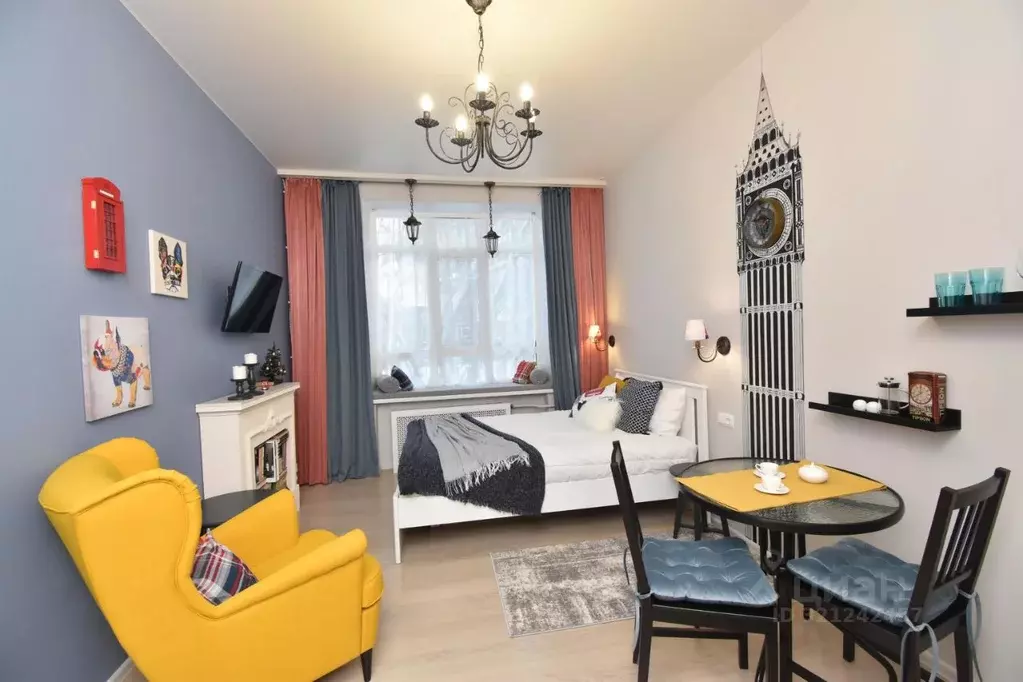 1-к кв. Свердловская область, Екатеринбург ул. Чапаева, 14к2 (27.0 м) - Фото 1