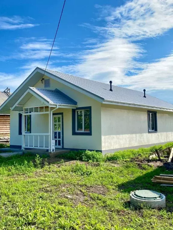 Дом в Омская область, Омский район, с. Дружино пер. Заря (100 м) - Фото 1