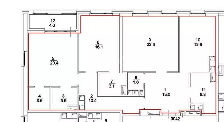 3-комнатная квартира: Воронеж, улица Карла Маркса, 67/2 (115 м) - Фото 1