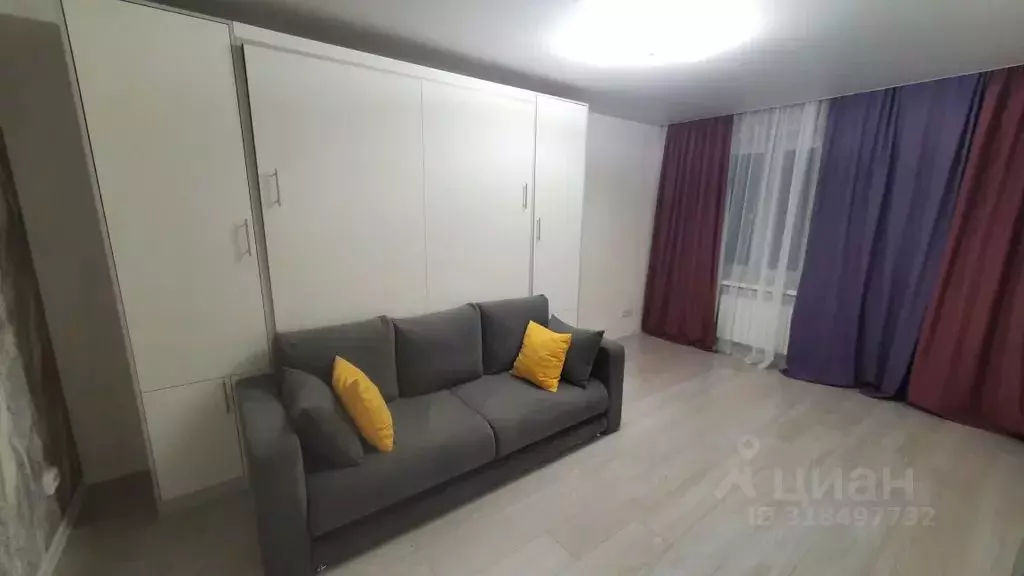 1-к кв. Татарстан, Казань ул. Чингиза Айтматова, 5 (40.0 м) - Фото 0