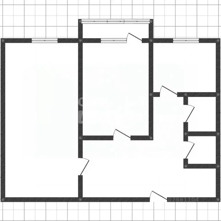 2-к кв. Липецкая область, Липецк ул. Имени Мичурина, 32 (49.0 м) - Фото 2