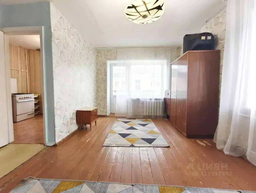 1-к кв. Орловская область, Орел Комсомольская ул., 20 (31.8 м) - Фото 0