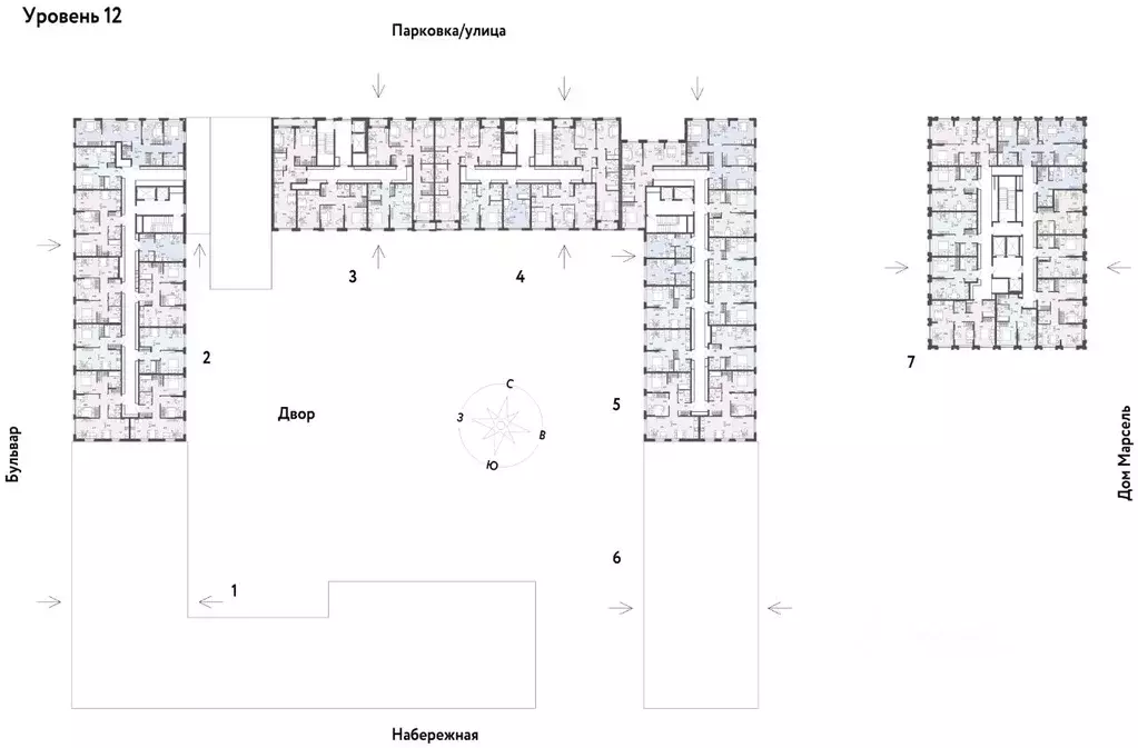 2-к кв. Тюменская область, Тюмень Береговая ул., 100к2 (34.22 м) - Фото 2
