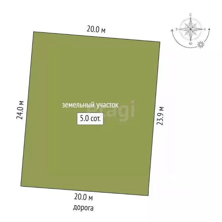 Участок в Ростовская область, Аксайский район, Щепкинское с/пос, пос. ... - Фото 2