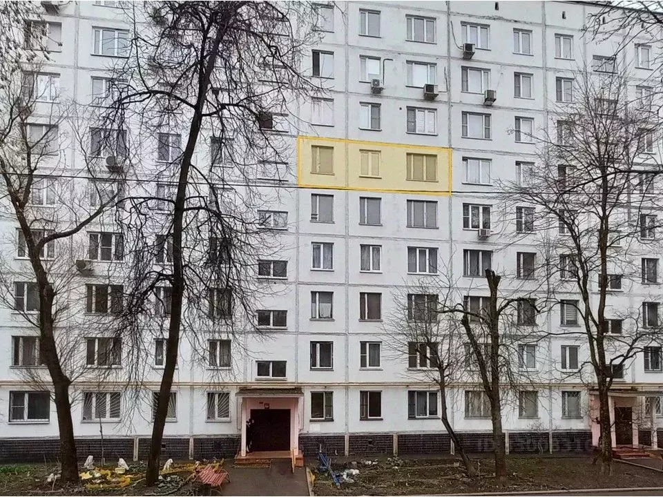 3-к кв. Москва ул. Подольских Курсантов, 18К1 (57.6 м) - Фото 2