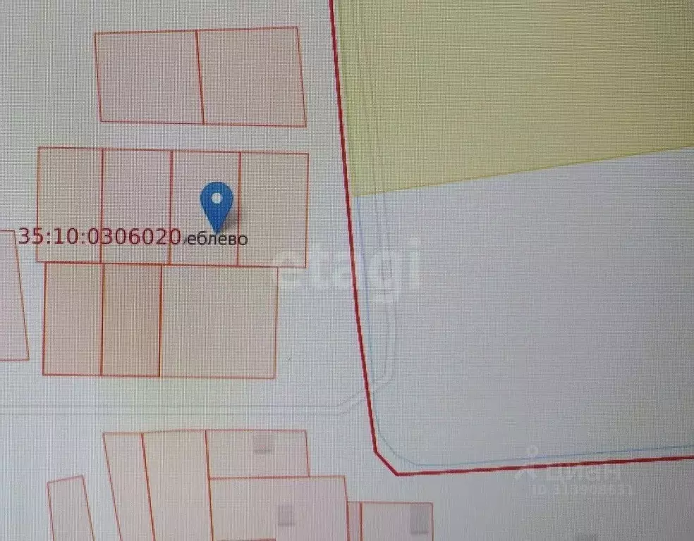 Участок в Вологодская область, Великоустюгский муниципальный округ, д. ... - Фото 2