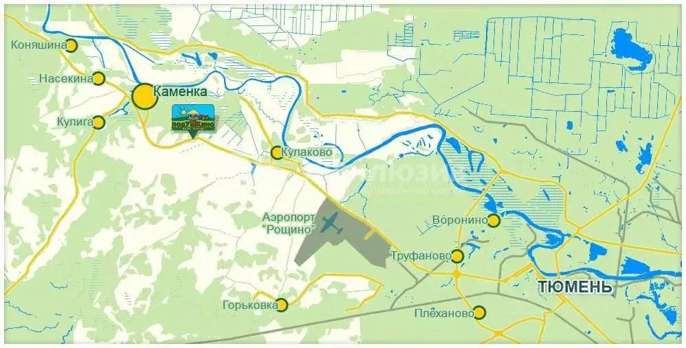 Участок в Тюменская область, Тюменский район, с. Кулига  (6.0 сот.) - Фото 1