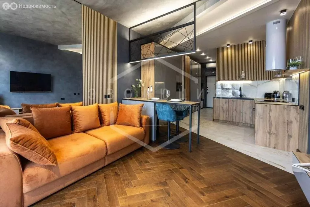 Квартира-студия: Зеленоградск, улица Гагарина, 87 (33.19 м) - Фото 2