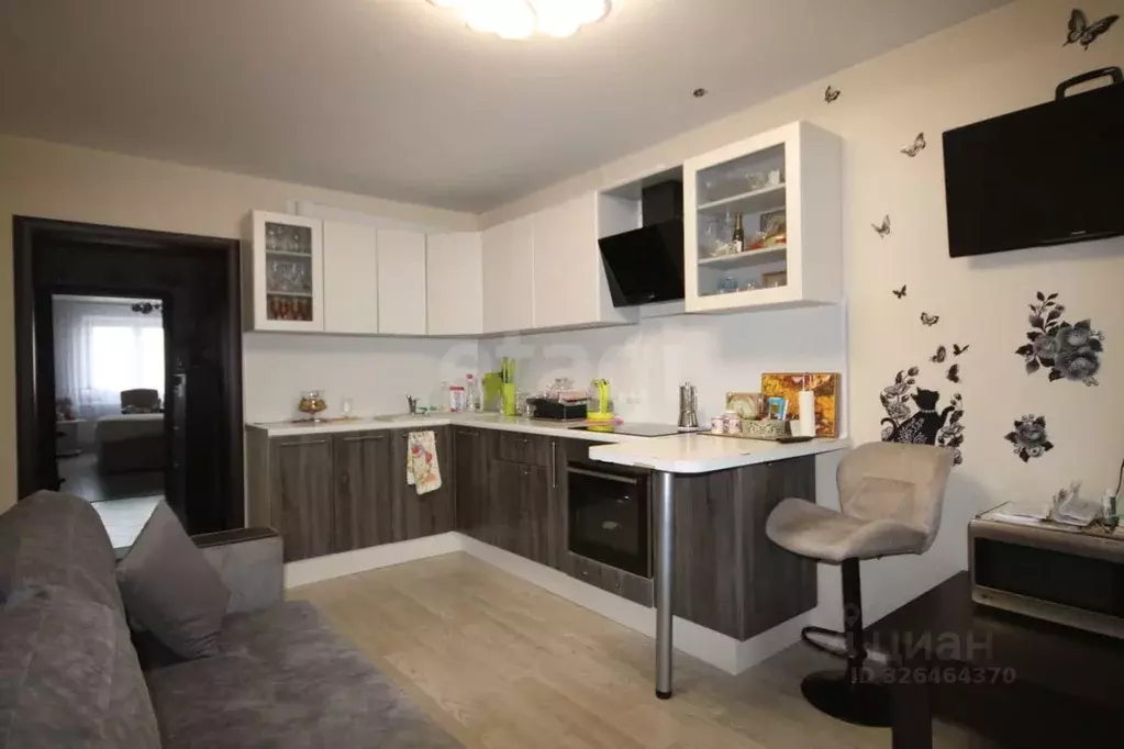 1-к кв. Тюменская область, Тюмень Мелиораторов мкр, ул. Сидора ... - Фото 1