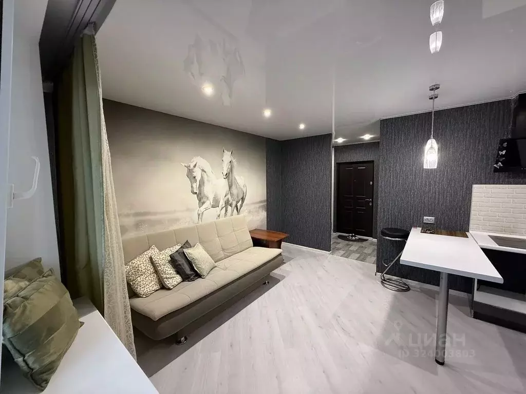 Студия Тюменская область, Тюмень Интернациональная ул., 199к2 (24.0 м) - Фото 1